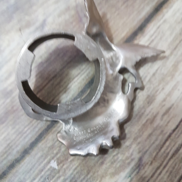 Seagull Pewter 1997 Angel tealight - Picture 4 of 6